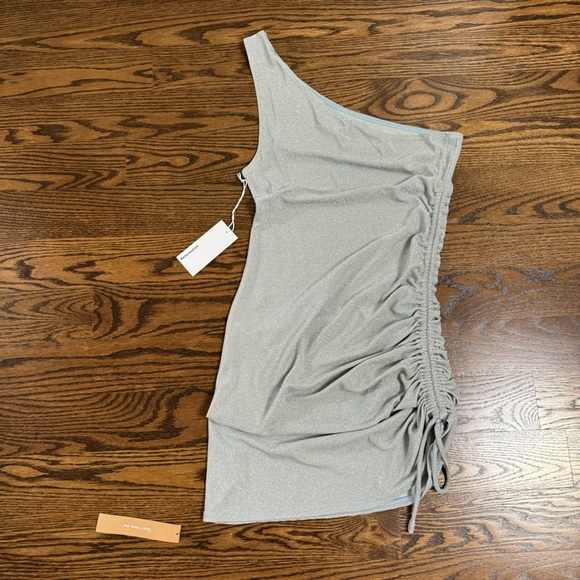 Reformation Jilian Knit Dress (Blue) - Picture 2 of 5